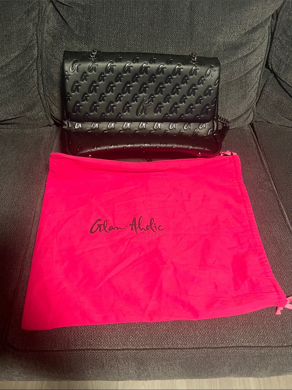 Glamaholic XL Monogram Flap Bag
